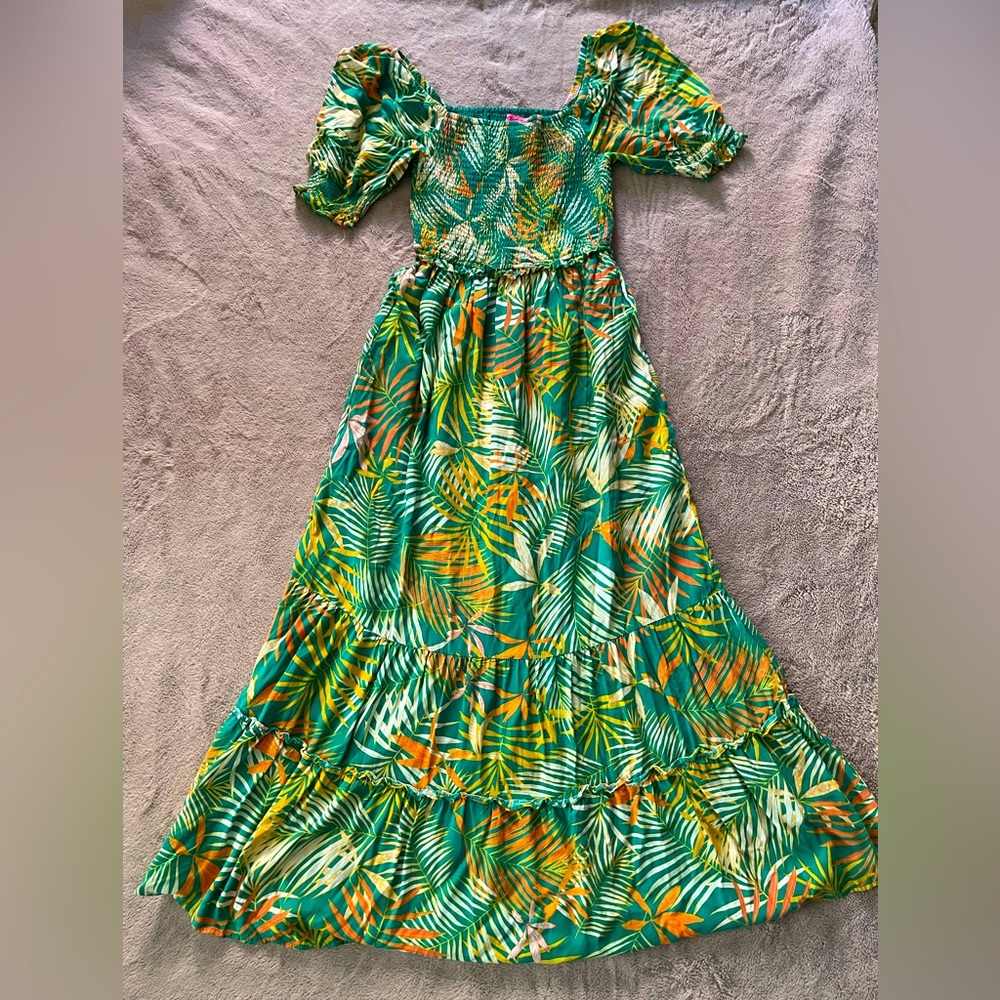 Tropical Print Maxi Dress from Betsey Johnson
